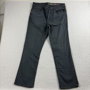 Devil-Dog Dungarees Jeans Mens 38x32 Gray Denim The Original Slim Straight Leg